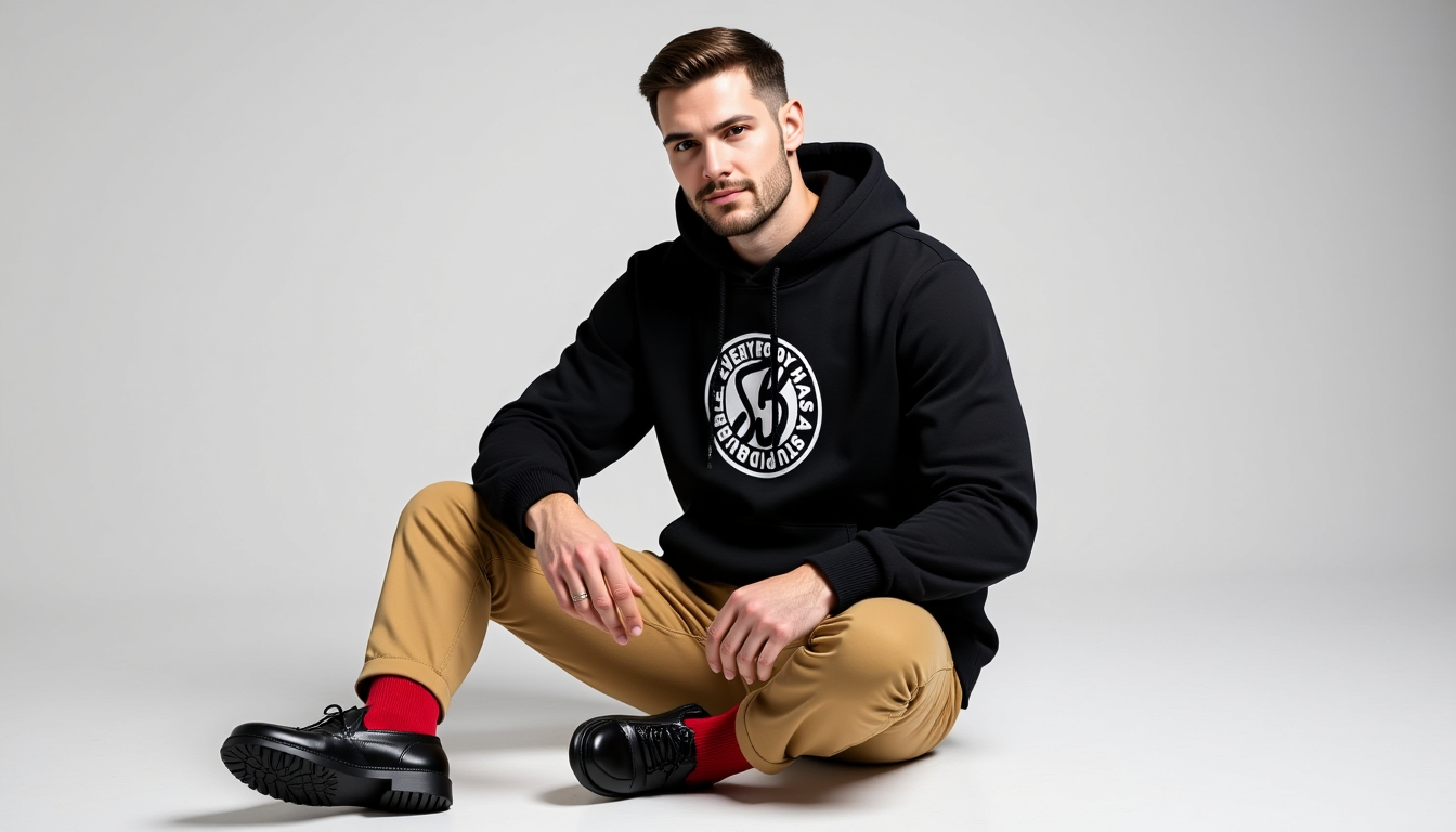 ❤️Everybody Has a StupidBubble® — “Midnight Metamorphosis” Hoodie