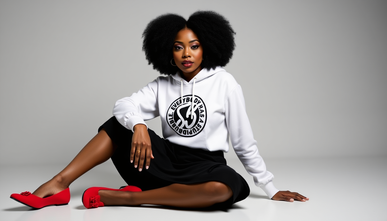 🖤StupidBubble® Blank Slate Hoodie | Unisex Comfort for Reinvention