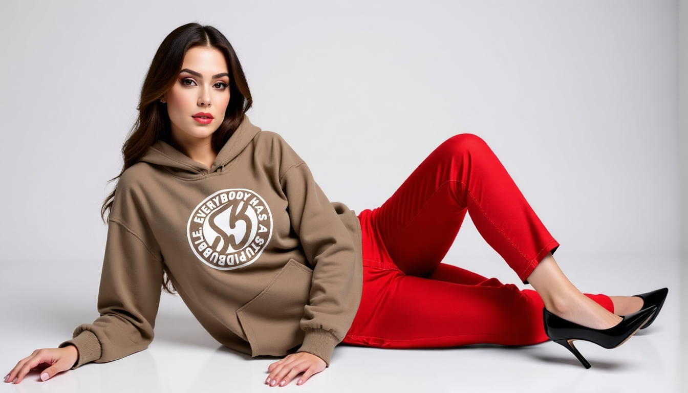 🤎Everybody Has a StupidBubble® — “Horizontal Mindset” Hoodie