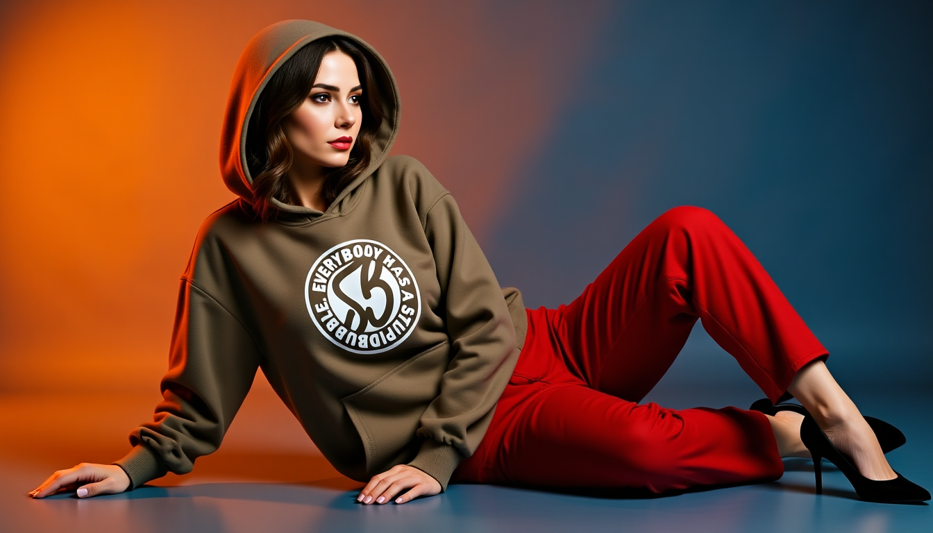 🤎Everybody Has a StupidBubble® — “Horizontal Mindset” Hoodie