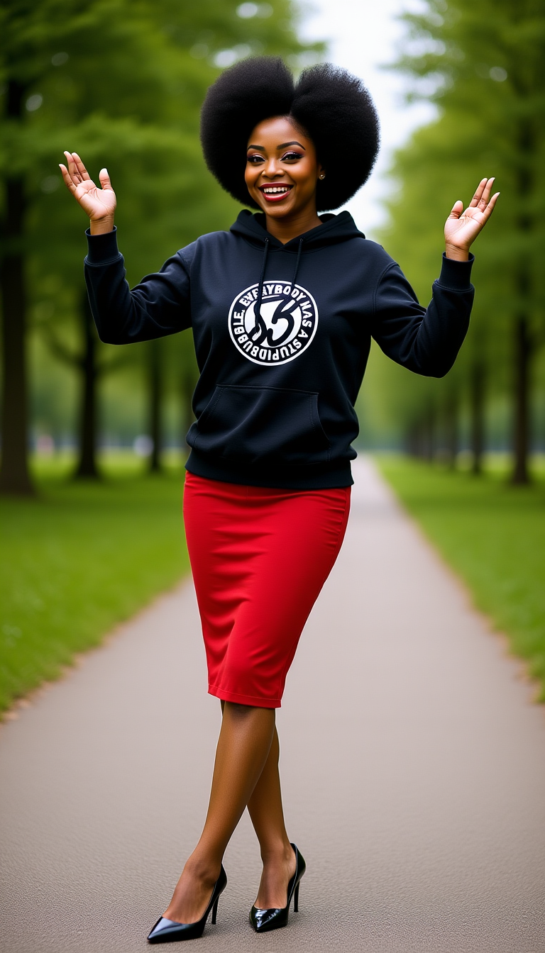 ❤️Everybody Has a StupidBubble® — “Midnight Metamorphosis” Hoodie