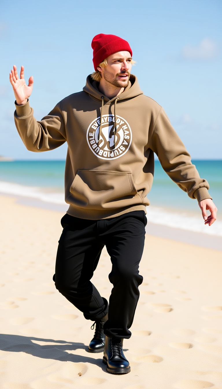 🤎Everybody Has a StupidBubble® — “Horizontal Mindset” Hoodie