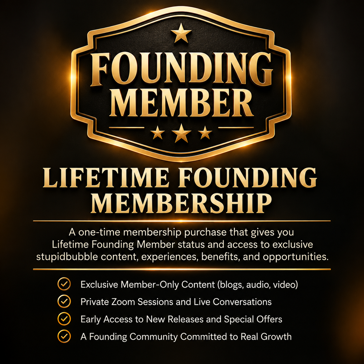 Lifetime Founding Membership