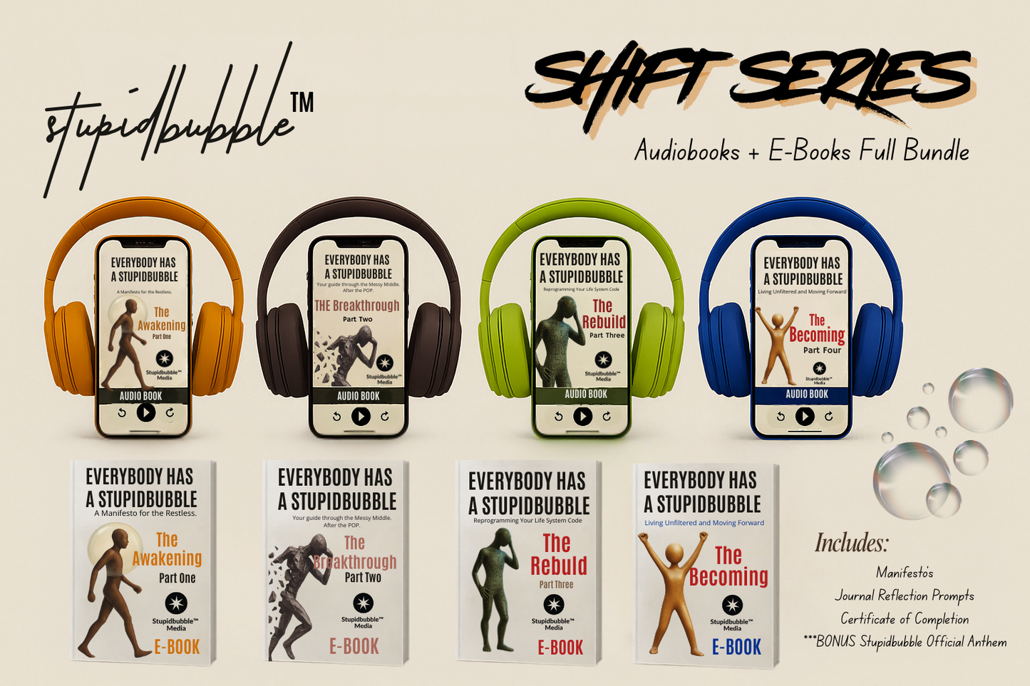 STUPIDBUBBLE SHIFT SERIES: THE FULL COLLECTION